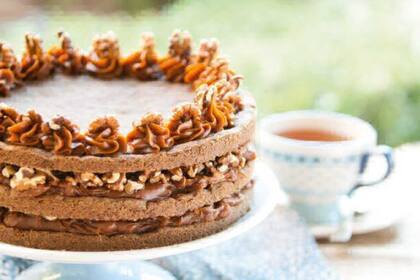 Torta de dulce de leche