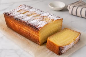 Torta invisible de manzana