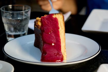 Torta vasca de Croque Madame