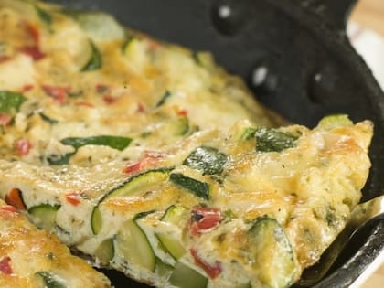 Tortilla de zapallitos