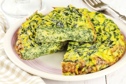 Tortilla de espinaca