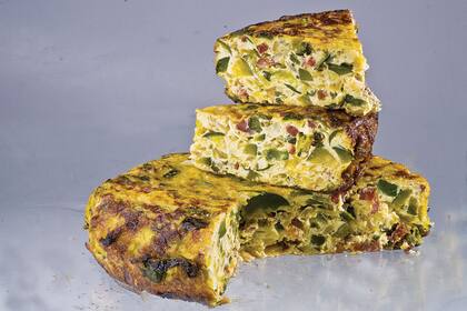 Tortilla de zapallito.