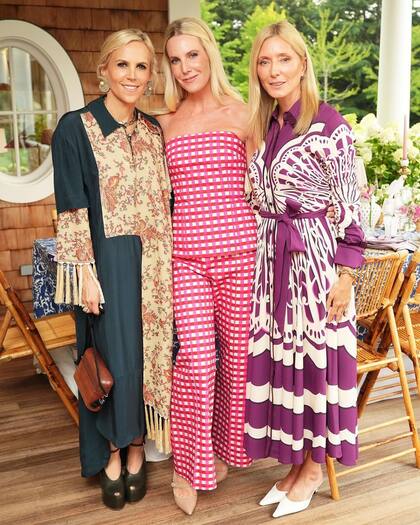 Tory Burch, Alice Naylor-Leyland y la princesa de Grecia.