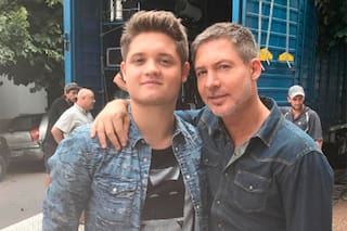 Toto Kirzner y el día en que su padre, Adrián Suar, se enfrentó a unos monos en África