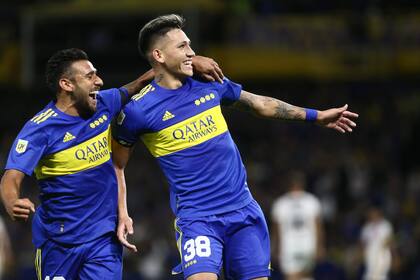 Toto Salvio y Luis Vázquez formarían la pareja de ataque en Boca