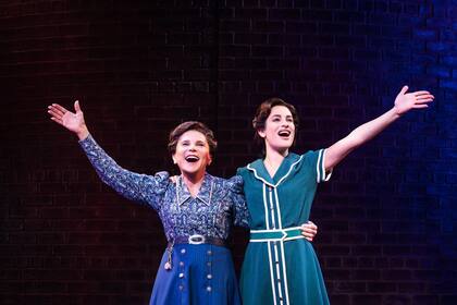 Tovah Feldshuh y Lea Michele, son madre e hija en Funny Girl