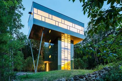 Tower house, condado de Ulster, estado de Nueva York (Peter y Thomas Gluck).