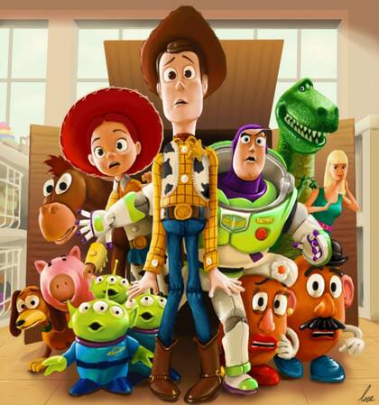 Woody es el personaje principal de Toy Story 