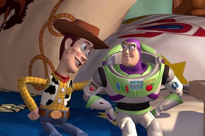 Woody, el líder ideal, junto a su amigo Buzz Lightyear