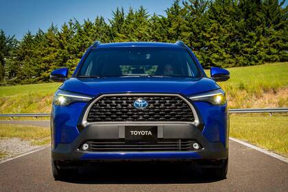Toyota Corolla Cross híbrida, uno de los modelos electrificados de la automotriz japonesa