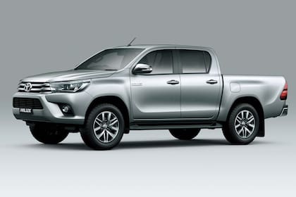 Toyota Hilux. La pickup fabricada en Zárate, en este caso modelo 2016, es el utilitario con gran compra-venta