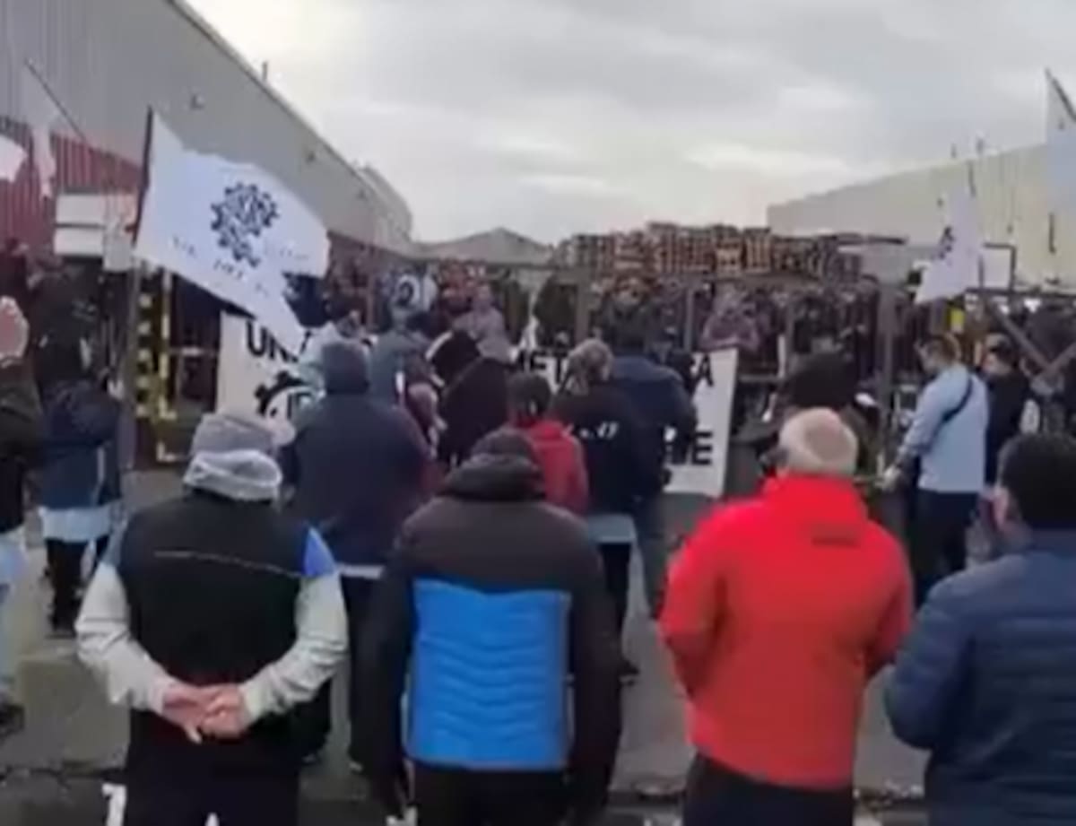 Trabajadores toman una fábrica de Tierra del Fuego y se agudiza el conflicto industrial en la provincia