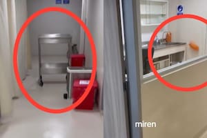 El video de un supuesto fantasma en un hospital de México que atemoriza a los residentes