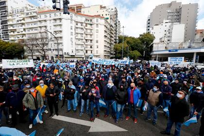 Olleros y Avenida Del Libertador, en Palermo, una de las esquinas del hipódromo donde se movilizó la industria.