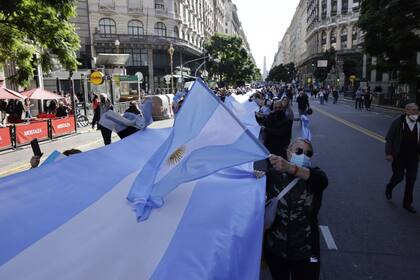 tractorazo del campo en la ciudad