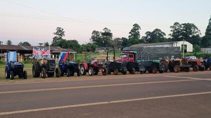 Tractorazo en Misiones