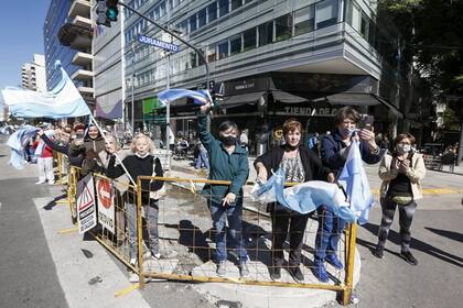 Tractorazo en la ciudad, marcha del campo