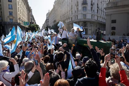 Tractorazo en la ciudad, marcha del campo