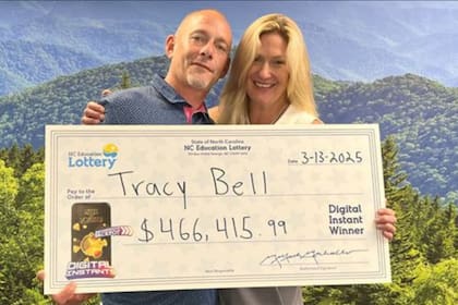 Tracy Bell ayudará a las víctimas del huracán Helene (Lotería de Carolina del Norte)