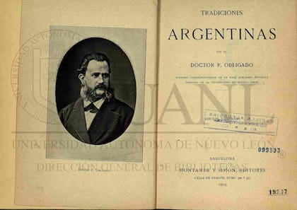 Tradiciones Argentinas, obra clásica de Pastor Obligado
