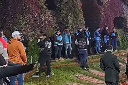 Los momentos posteriores a la tragedia en la Plaza de la República