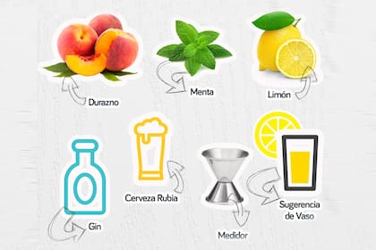 Tragos con frutas para el verano