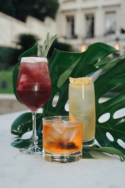 Tragos en uno de los jardines más lindos de Buenos Aires