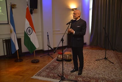 "Trajimos cafés; para que la gente lo conozca y los pueda degustar", dijo el Embajador de la India, Dinesh Bhatia