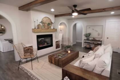 Transformación planta baja. Imagen: HGTV