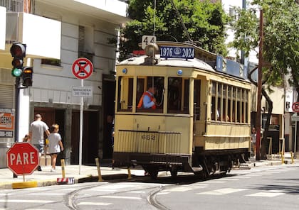 Tranvía turístico.