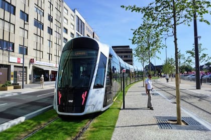 Tranvía en Luxemburgo: "El transporte es gratis"