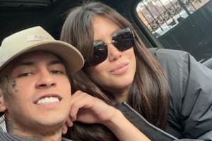 Tras blanquear su relación, L-Gante y Wanda Nara se fueron de viaje a Río de Janeiro (Foto: Instagram @lgante_keloke)