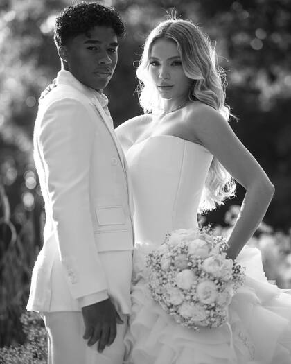 Tras casarse en septiembre de 2024, la pareja volvió a celebrar una boda en julio de 2025 (@endrick)