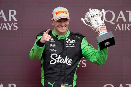 Tras casi 240 carreras, el alemán Nico Hulkenberg se subió a un podio de la F1 por primera vez en Silverstone