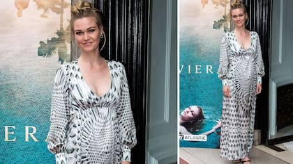 Tras conocerse la noticia de su embarazo, Julia Stiles hizo su primera aparición pública