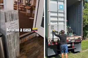 Tras cuatro años en Estados Unidos, una ecuatoriana regresó a su país y se llevó todo