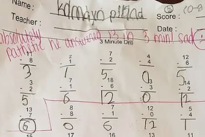 Tras descubrir un agresivo mensaje de la maestra en la tarea de su hijo, un hombre decidió denunciarla públicamente