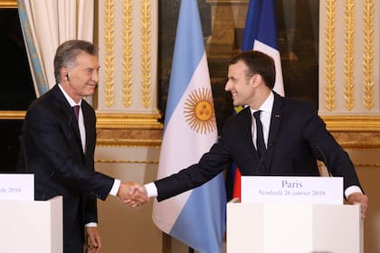 Un encuentro entre Macri y Macron