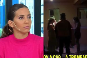 Filtran un video de Cinthia Fernández a los golpes con una mujer en Uruguay