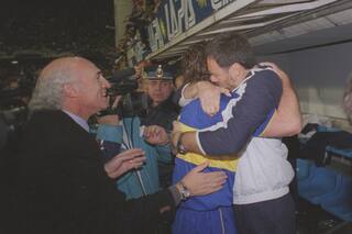 Video inédito. La frase de Bianchi cuando entró Palermo en la noche del muletazo