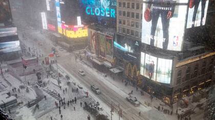 La ciudad de Nueva York sufrió temperaturas de menos de 20 grados