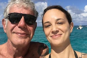 El recuerdo de Asia Argento para Anthony Bourdain