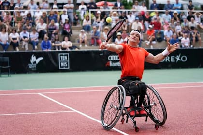 En la final del Open de Francia, Fernández venció al japonés Kunieda, el mejor tenista adaptado de la historia