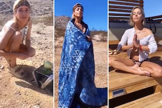 La experiencia mística de Victoria Vannucci: asado vegano y “conexión con la Pachamama”