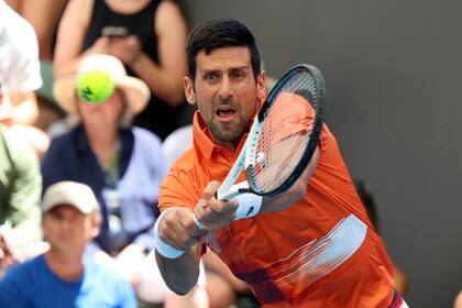 Tras la deportación de enero de 2022, Djokovic volvió a jugar en Australia: aquí, en dobles, en el ATP de Adelaida 