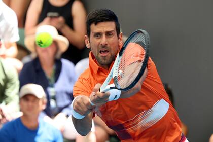 Tras la deportación de enero de 2022, Djokovic volvió a jugar en Australia: aquí, en dobles, en el ATP de Adelaida