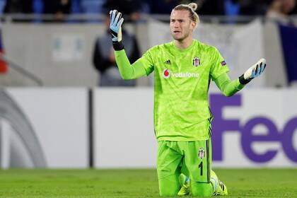 Tras la falla de Karius a los 13 minutos, Besiktas cayó 4-2 ante Slovan Bratislava