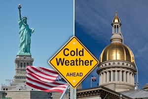 Cómo sigue la tormenta de nieve en Nueva York y Nueva Jersey en las próximas horas