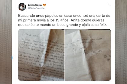 Tras la publicación del escrito, se llevó una inesperada sorpresa.