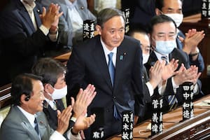 La renuncia de Abe: Yoshihide Suga ya es el nuevo primer ministro de Japón
